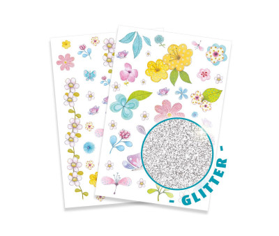 Tatuagens temporárias de flores