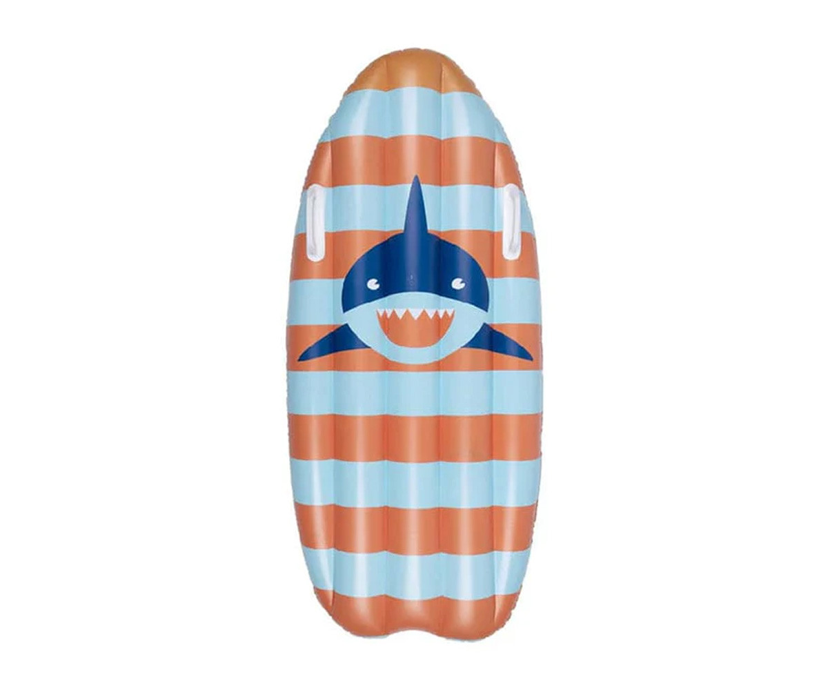 Flotador Tabla de Surf Orange Blue Sharks