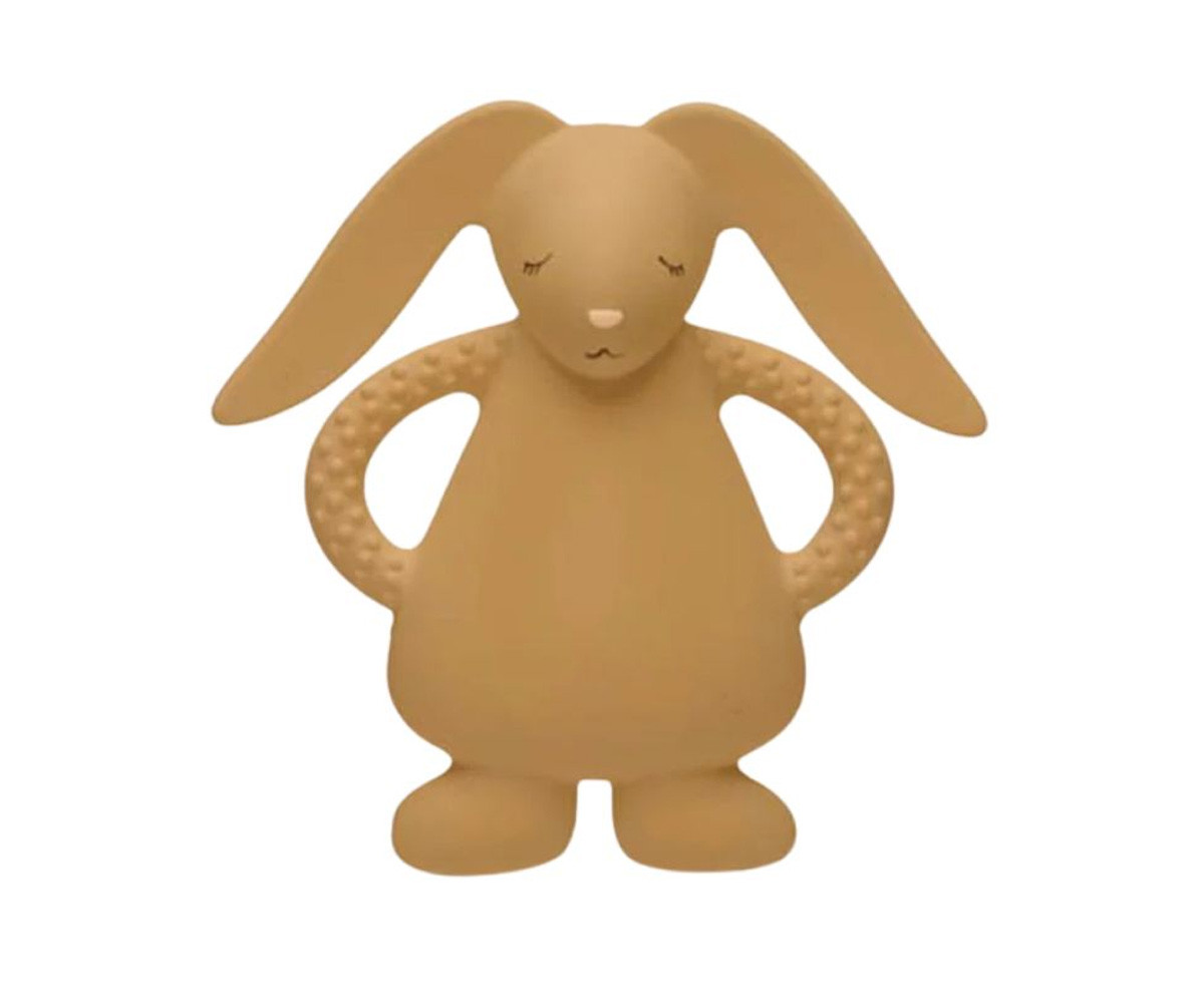 Mordedor de borracha natural Cappuccino Rabbit