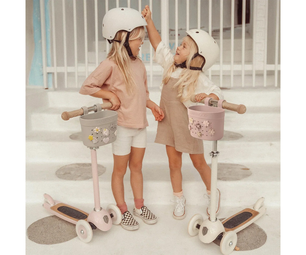 Cesta Pin & Ride Faded Pink