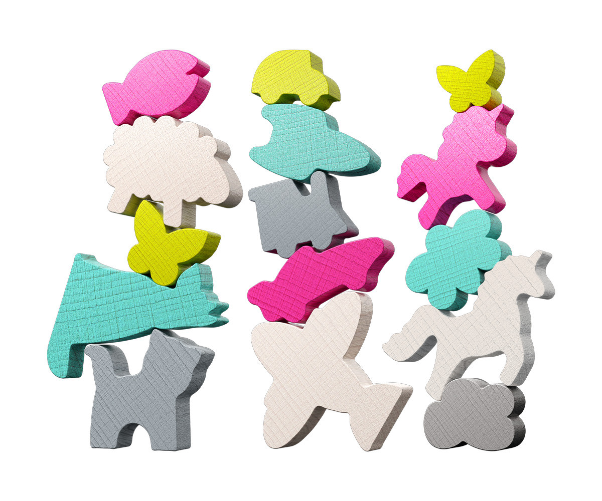 Stacking Challenge Unicorns