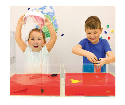 Juguete de Baño Slime Baff Rojo