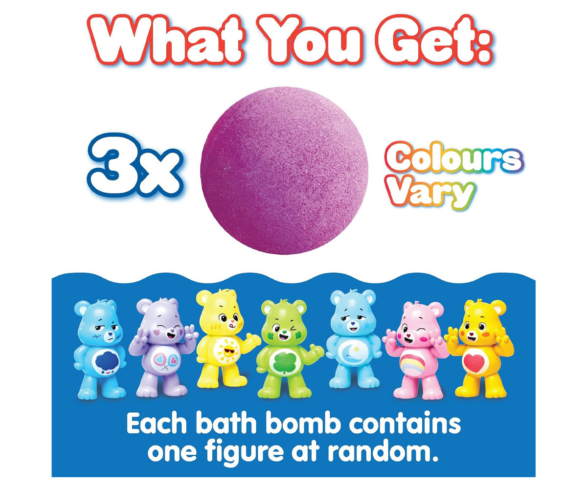 Pack 3 Bombas De Baño Surprise Osito Amoroso