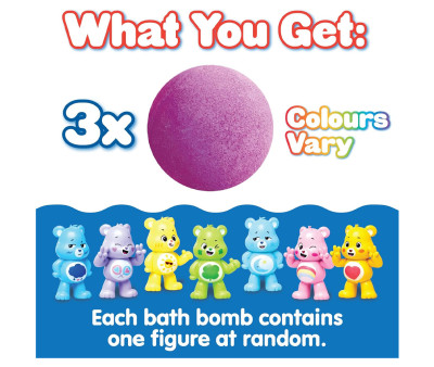 Pack 3 Bombas De Baño Surprise Osito Amoroso