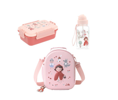 Pack Almuerzo Infantil Little Red Personalizable