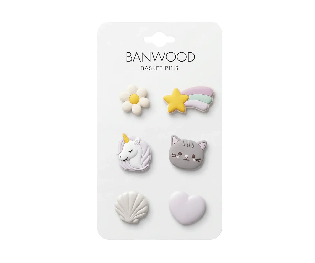 Pins decorativos Banwood Magic Baskets