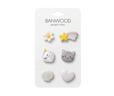 Pins decorativos Banwood Magic Baskets