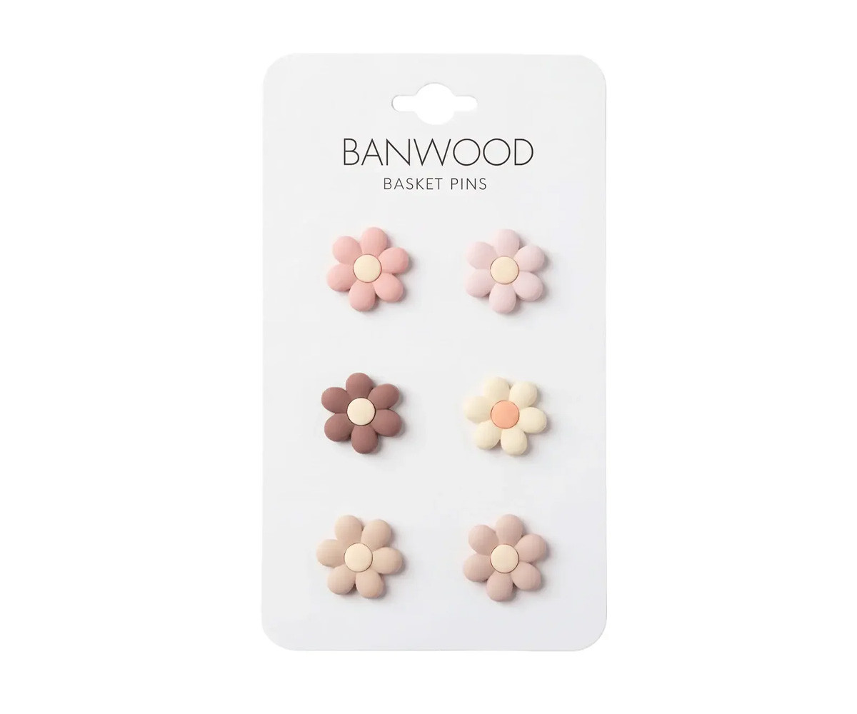 Pins decorativos Banwood Flower Baskets