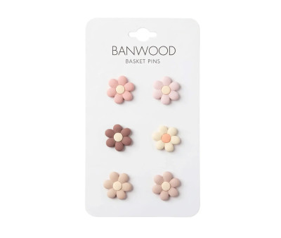 Pins decorativos Banwood Flower Baskets