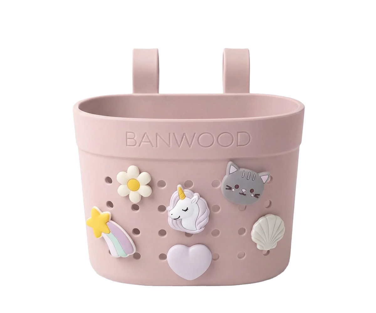 Cesta Pin & Ride Faded Pink