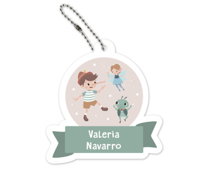 Portachiavi Personalizzato The Wooden Boy
