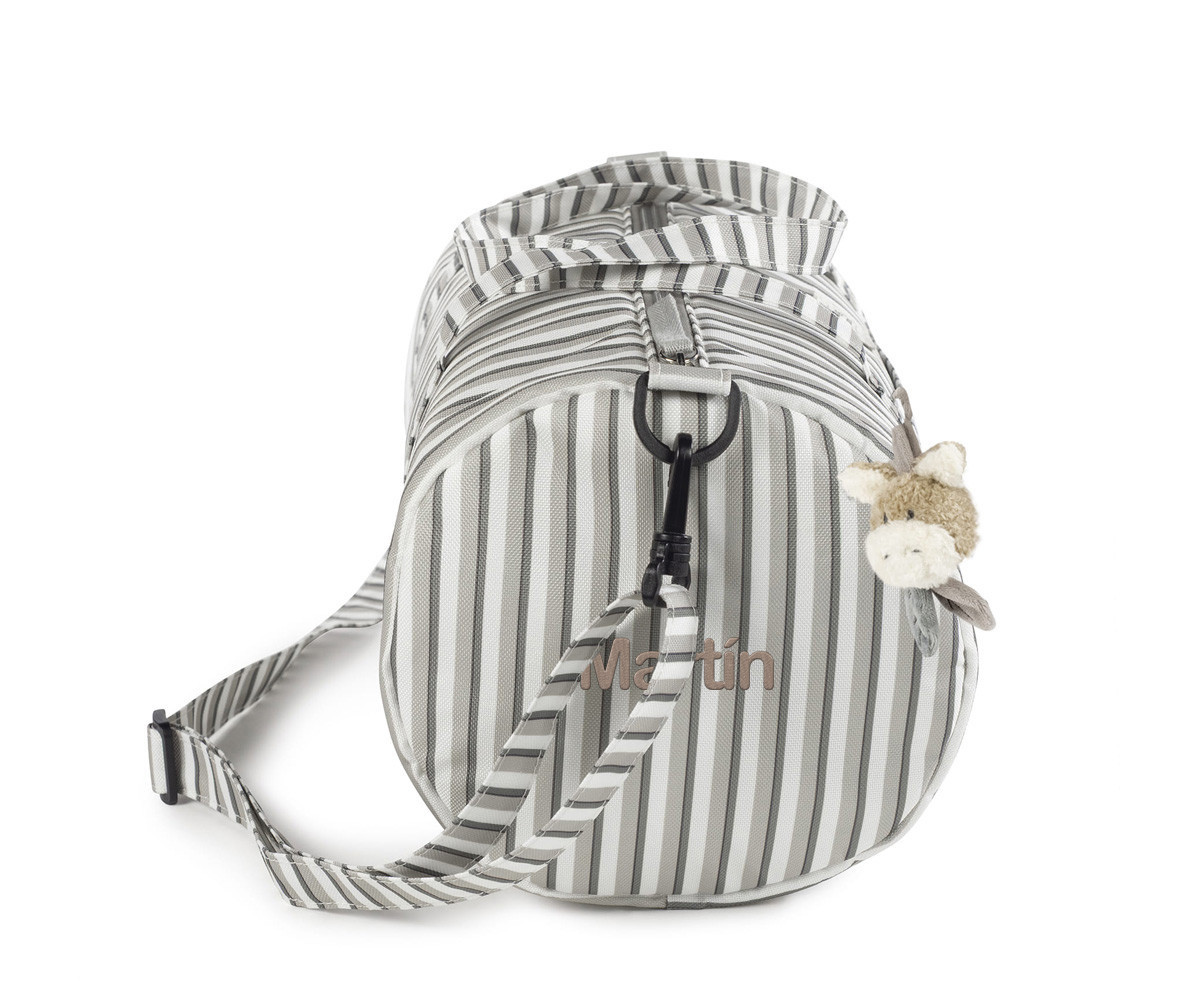 Borsa Sportiva Botton Stripes Personalizzabile