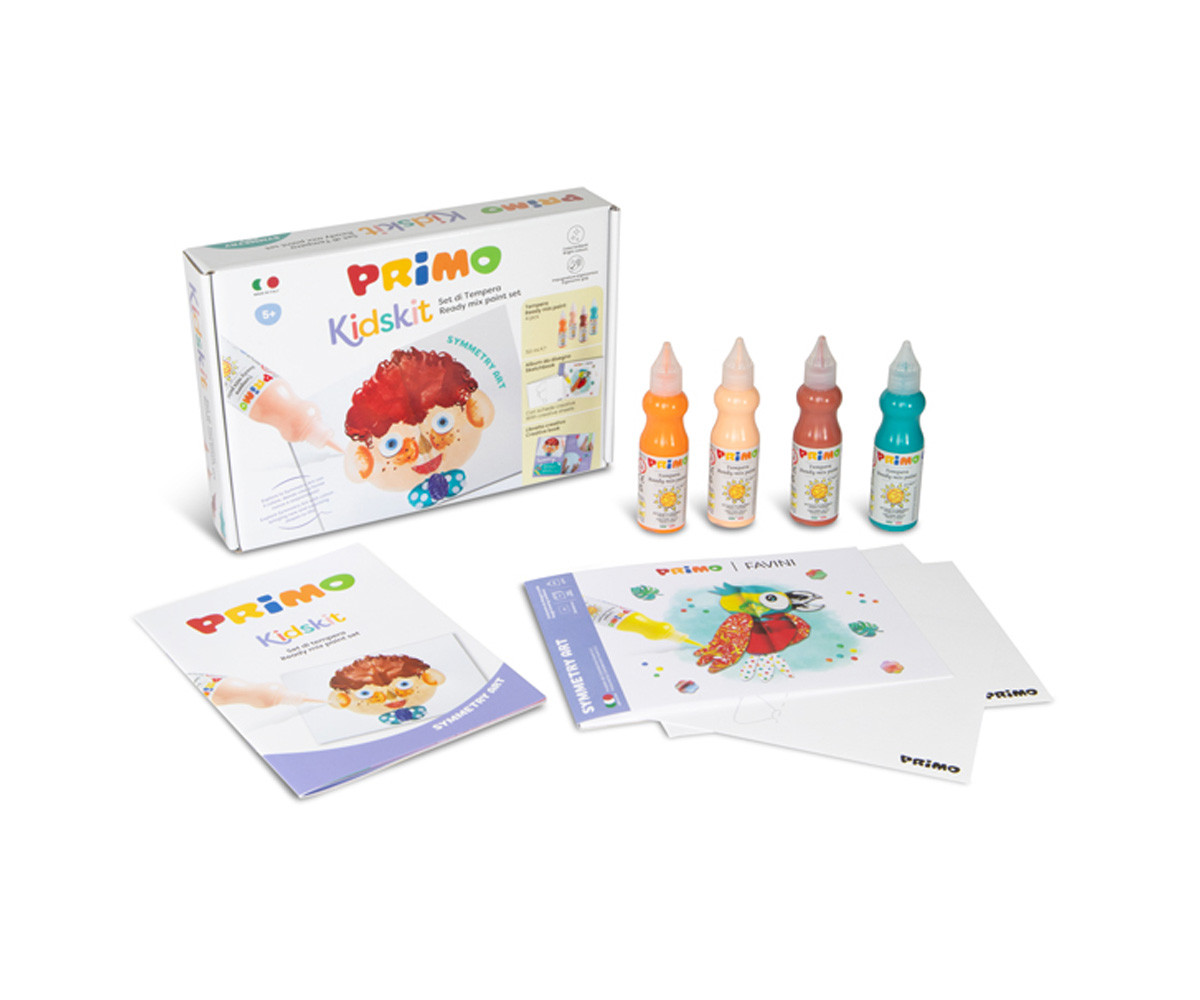 Conjunto de pintura criativa Kidskit Symmetry Art