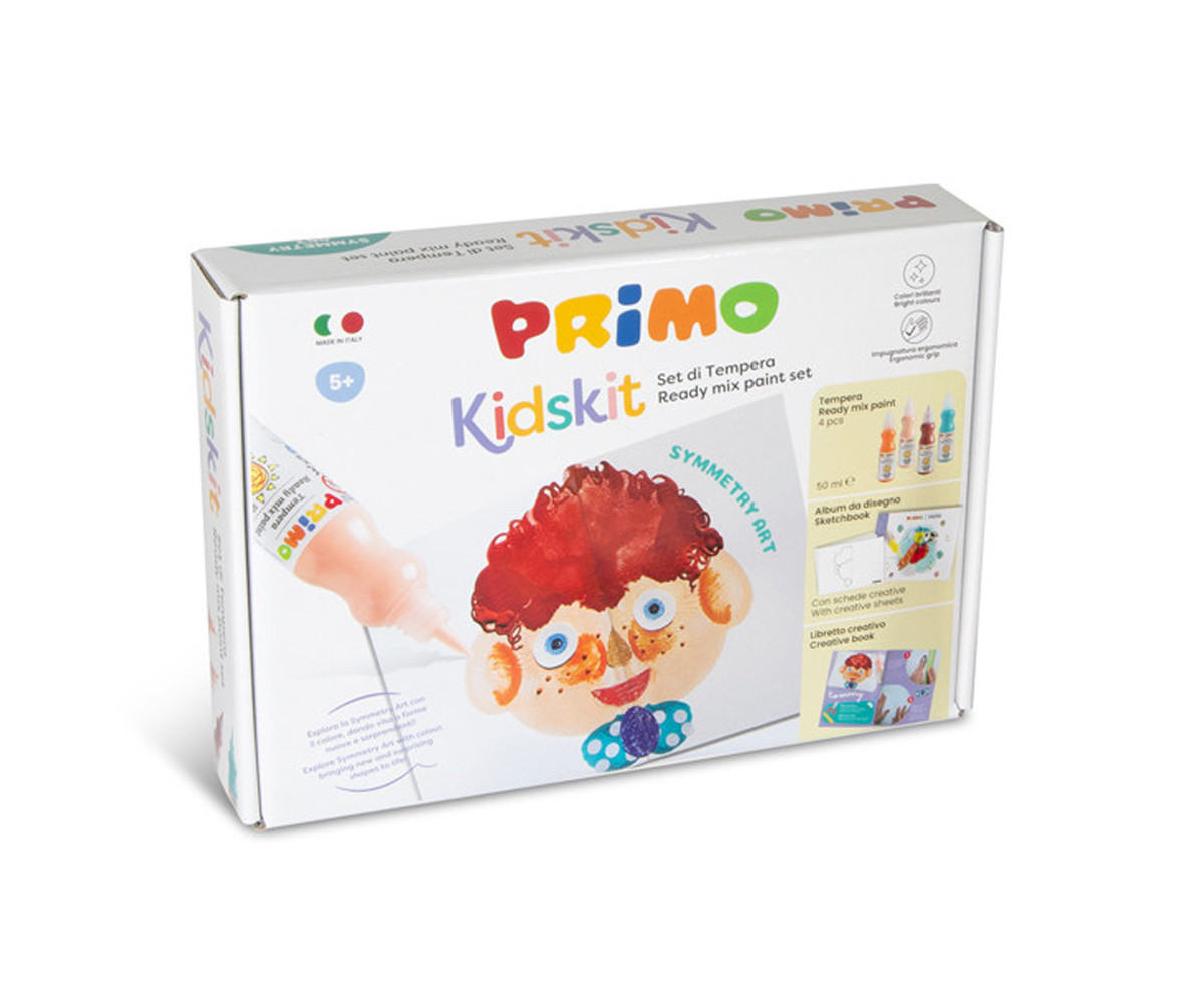 Conjunto de pintura criativa Kidskit Symmetry Art