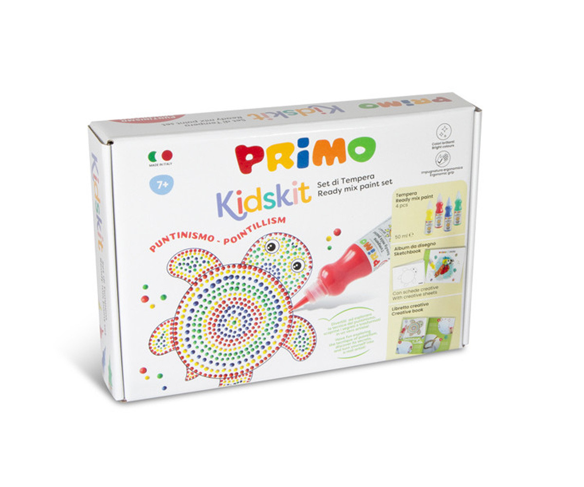 Conjunto de pintura criativa Kidskit Pointillism