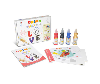 Set Pittura Creativa Kidskit Lettering