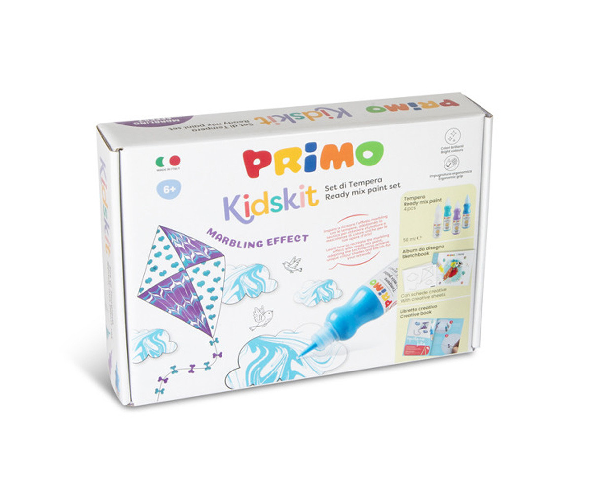 Set de Pintura Creativa Kidskit Marbling Effect