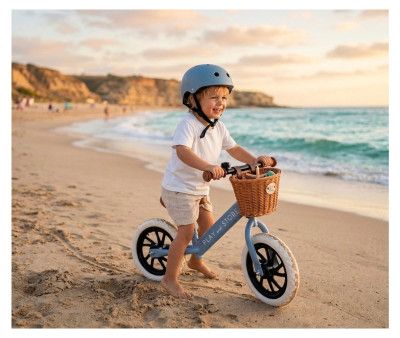 Bicicleta Equilibrio Premium Light Blue