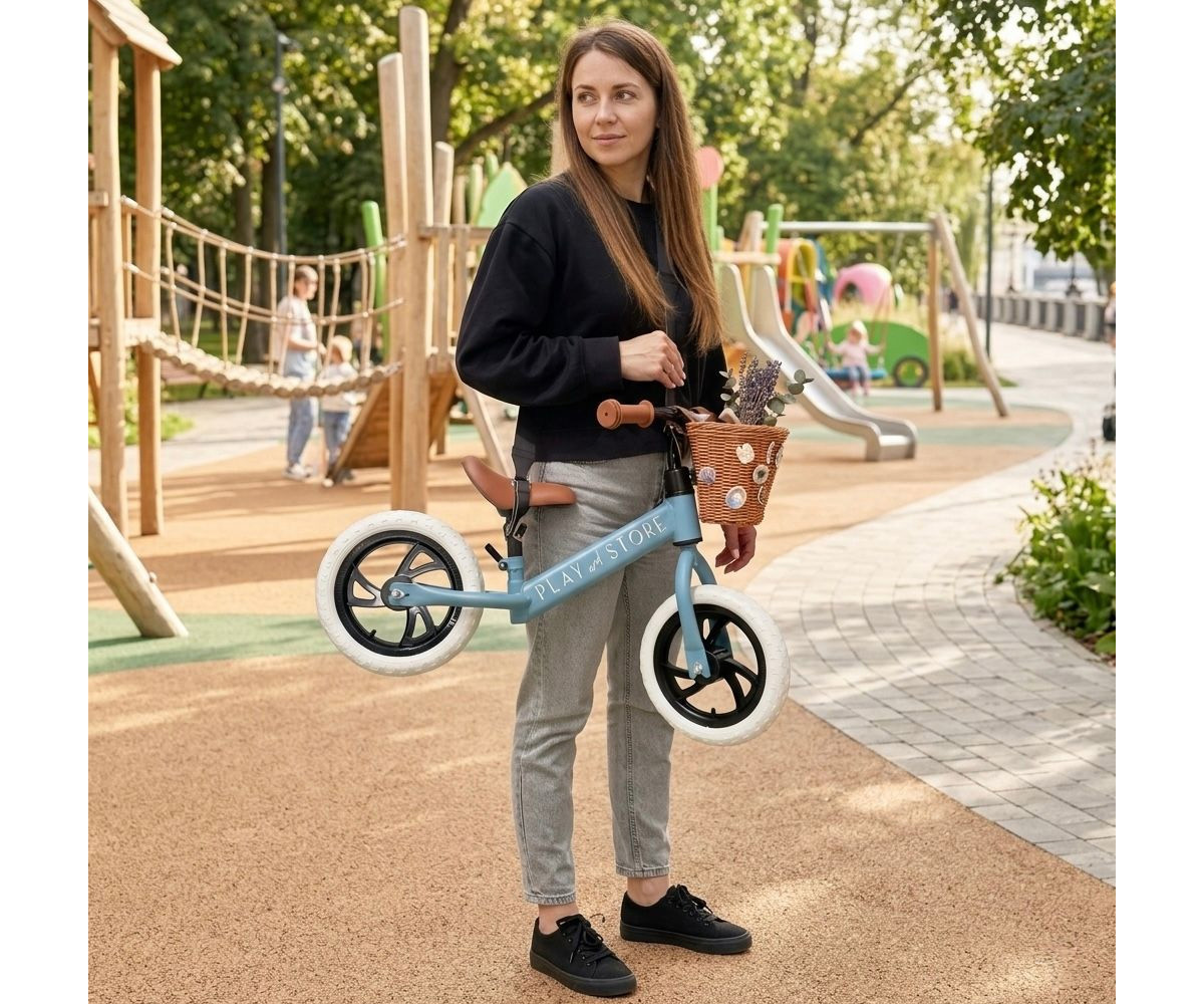 Bicicleta Equilibrio Premium Light Blue