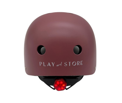 Casco Cherry con Luz