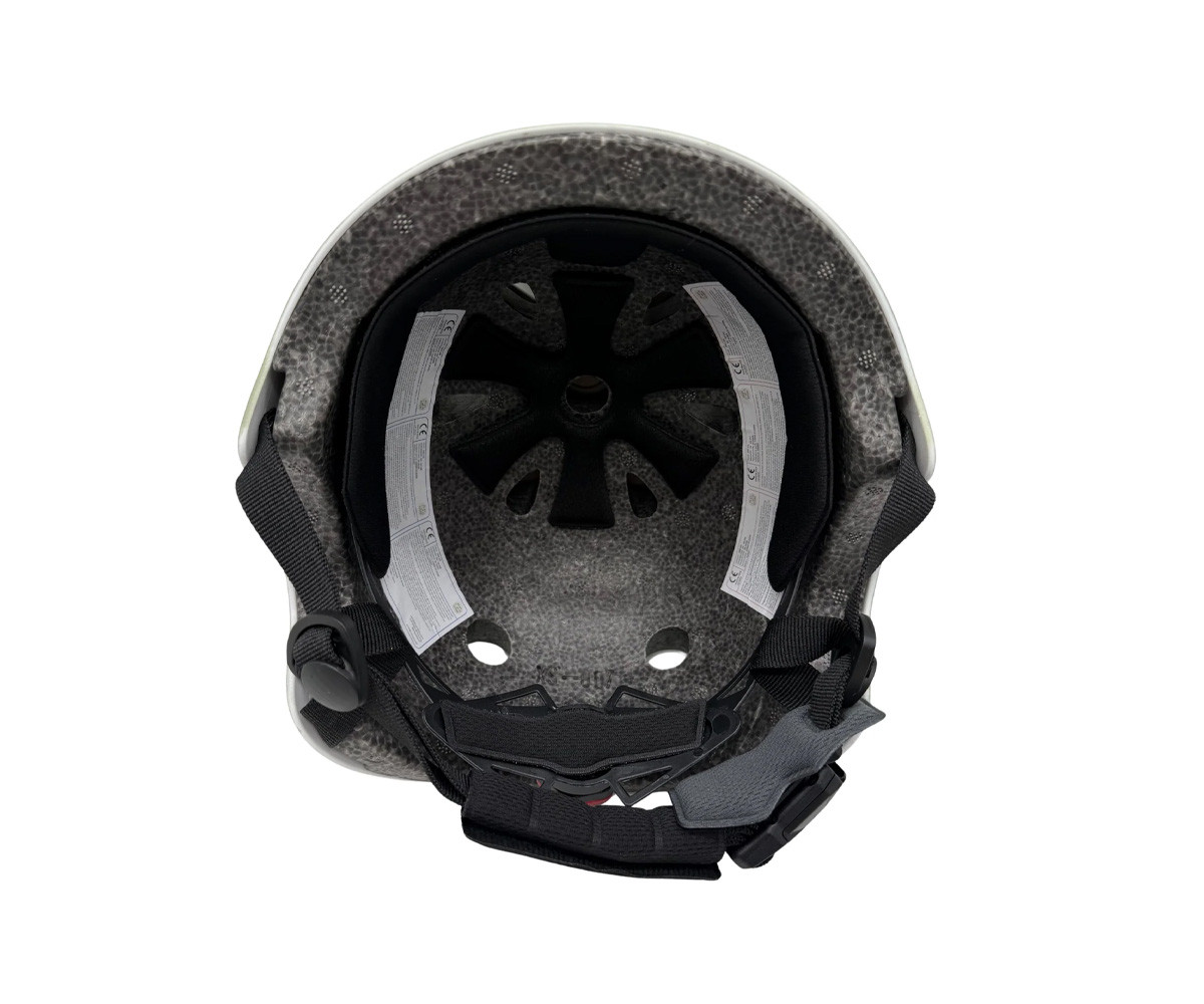 Casco Light Green con Luz