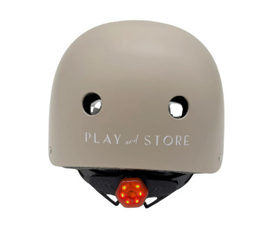 Casco Light Taupe con Luz