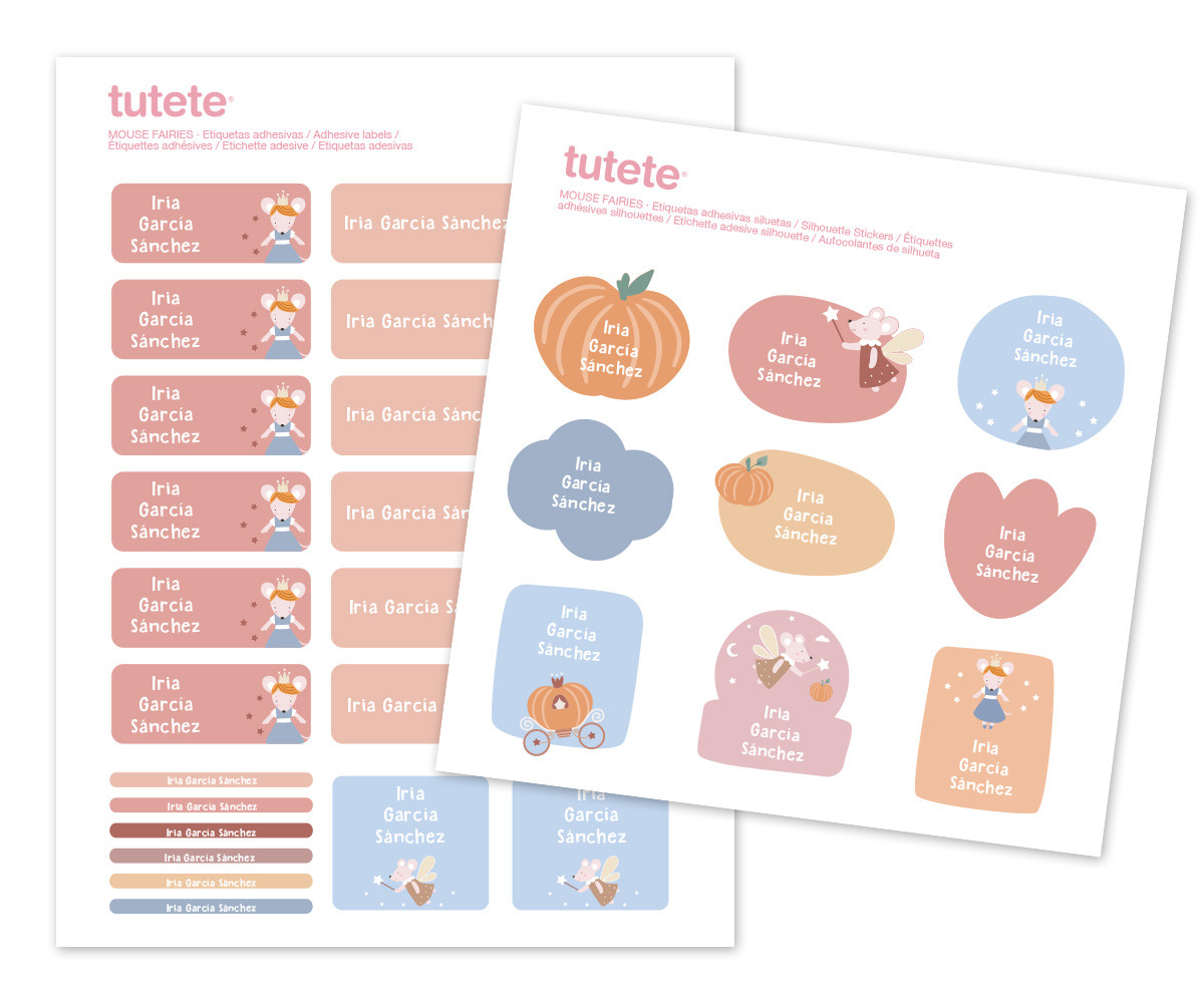 29 Autocollants pour Objets Mouse Fairies