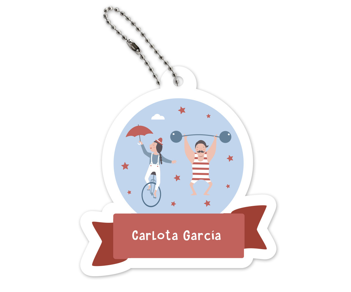 Llavero Mochila Circus Show