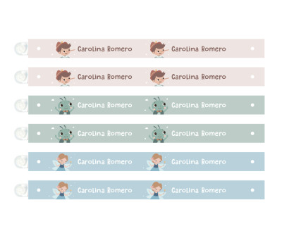 6 Appendi Biancheria The Wooden Boy Personalizzati