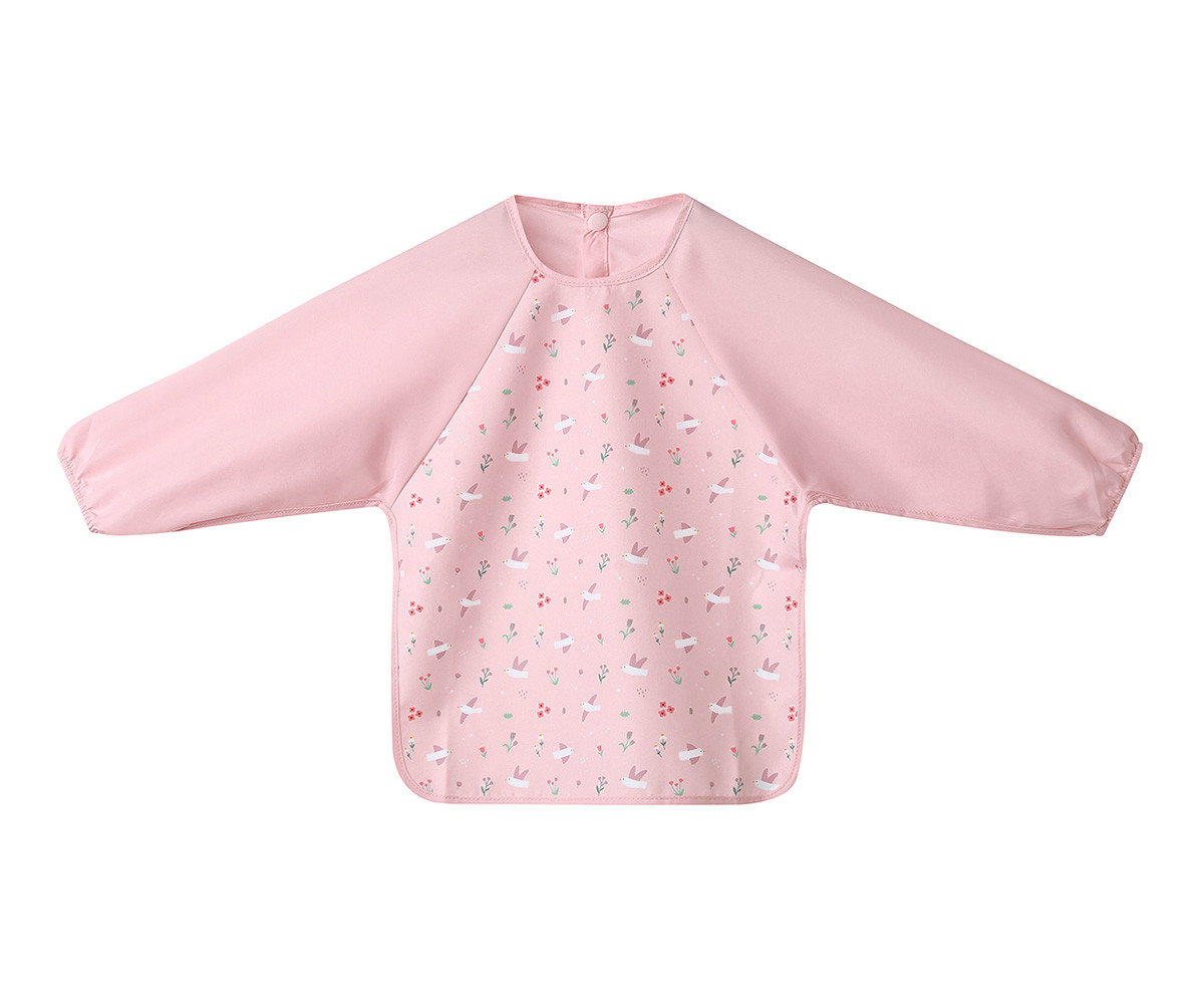 Babero con Mangas  Blossom Birds