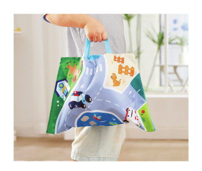 Set de Coches de Peluche con Tapiz