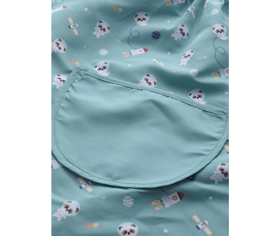 Babi con Bolsillo Pandas in Space Personalizable