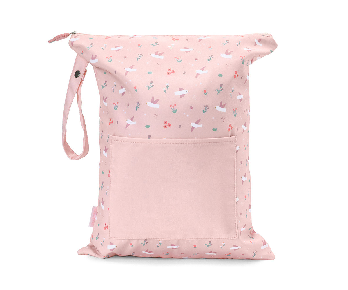 Borsa Impermeabile Grande Tutete Blossom Birds Personalizzabile