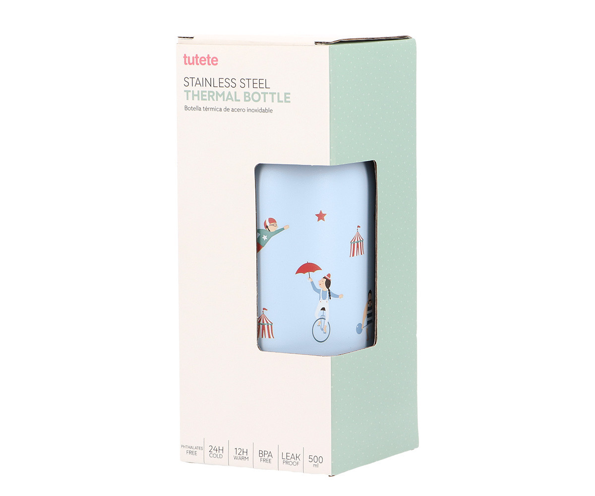 Borraccia Termica Acciaio Tutete Circus Show 500ml