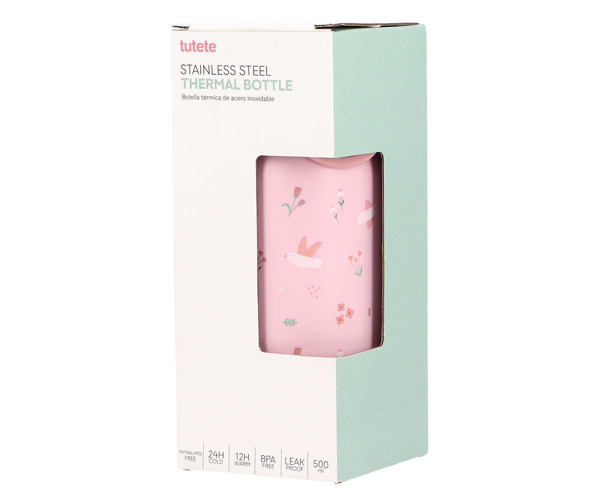 Borraccia Termica Acciaio Tutete Blossom Birds 500ml