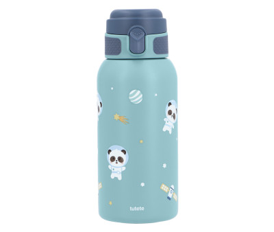 Borraccia Termica Acciaio Tutete Pandas in Space 500ml
