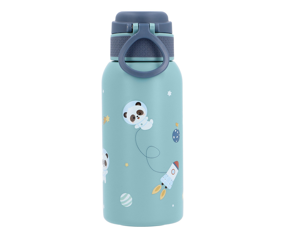Borraccia Termica Acciaio Tutete Pandas in Space 500ml