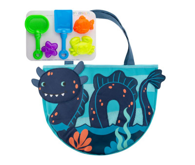 Bolso de Playa con Juguetes Monstruo Marino