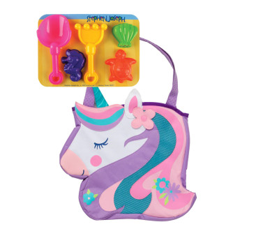 Bolso de Playa con Juguetes Unicornio