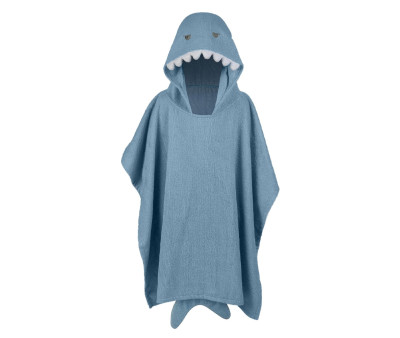Poncho Shark Beach de 2 a 5 anos