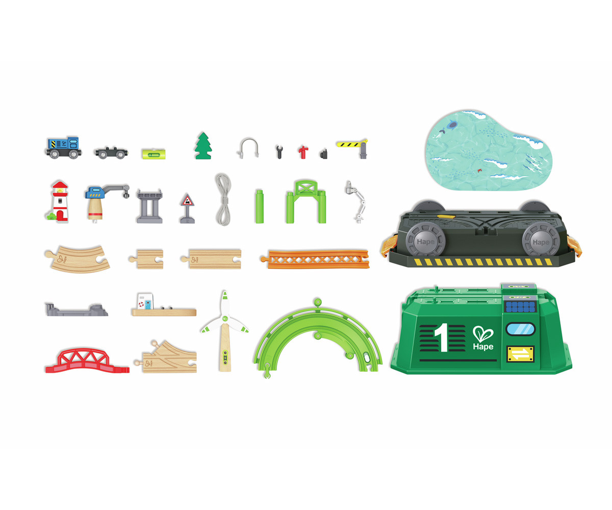 Set de Tren de Energía Eco en Cubo