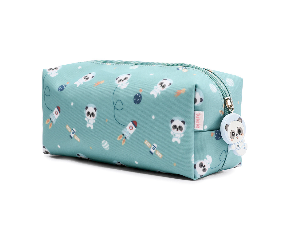 Trousse Pandas in Space Personnalisable