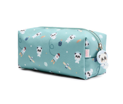 Trousse Pandas in Space Personnalisable