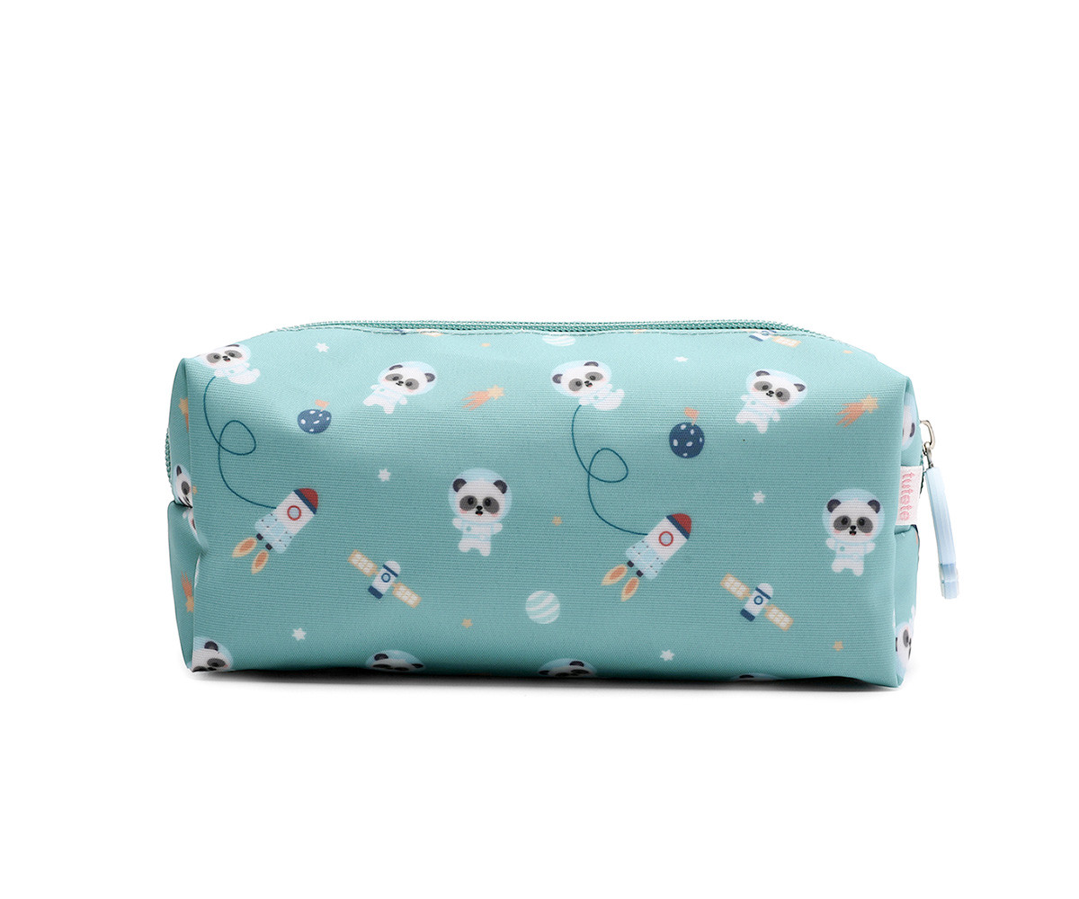 Trousse Pandas in Space Personnalisable