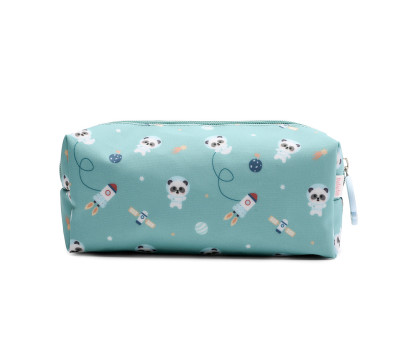 Trousse Pandas in Space Personnalisable