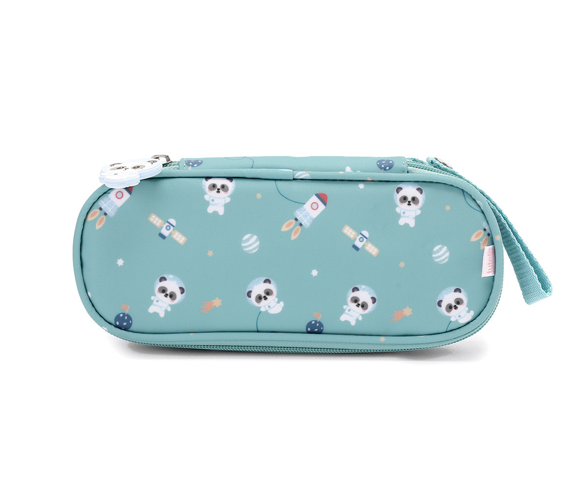 Astuccio Termico Merenda Tutete Pandas in Space Personalizzabile