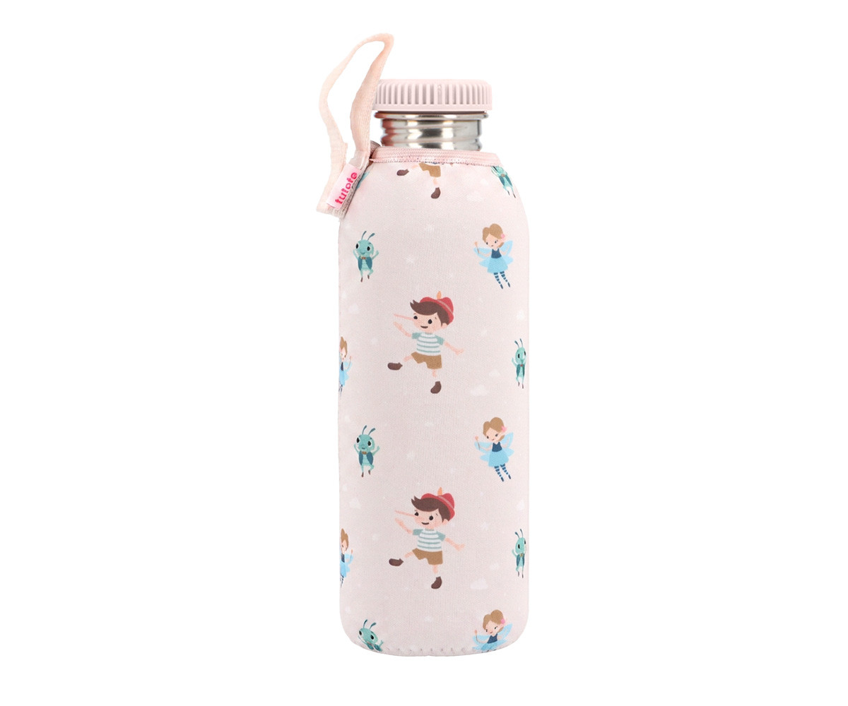 Bottiglia Acciaio Fodera The Wooden Boy Personalizzabile 750ml