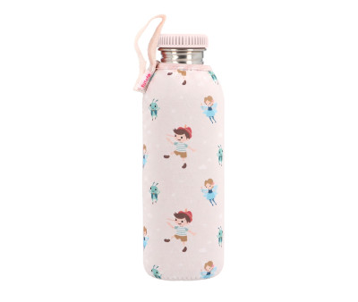 Bottiglia Acciaio Fodera The Wooden Boy Personalizzabile 750ml