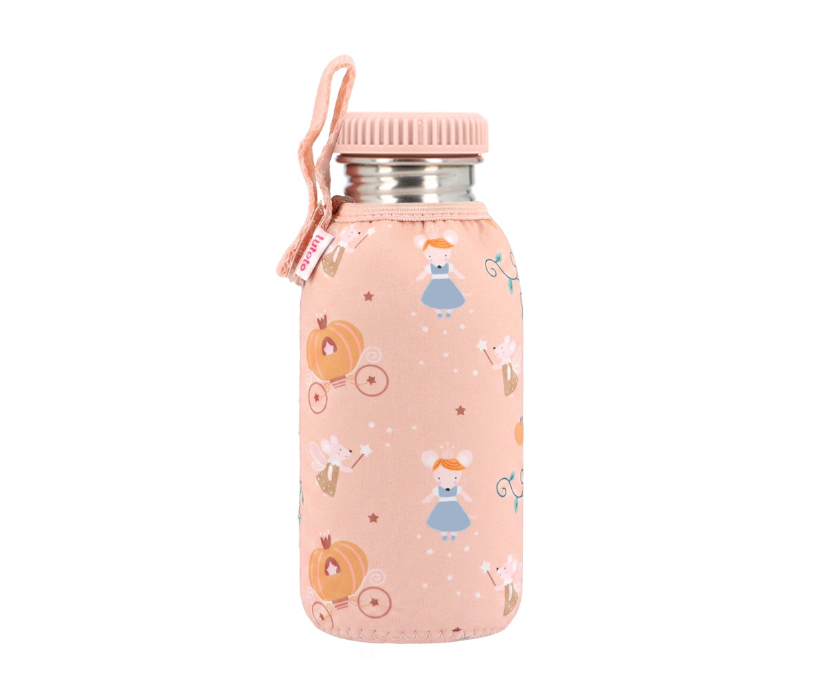 Bottiglia Acciaio Fodera Mouse Fairies Personalizzabile 500ml