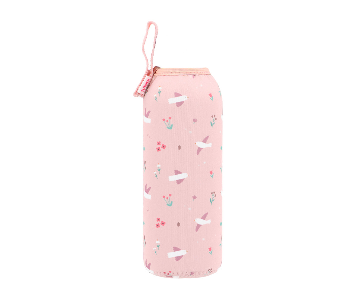 Fodera Neoprene 750ml Personalizzabile Blossom Birds